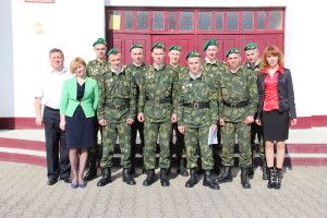 В Берестовицком районе чествовали пограничников, увольняемых в запас