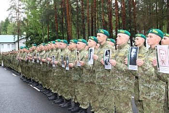 «Боевой расчёт», посвящённый подвигу пограничников, прошёл в Сморгонской пограничной группе