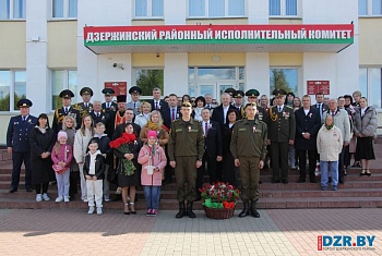 Военнослужащие войсковой части 1463 приняли участие в митинге к 80-летию Победы