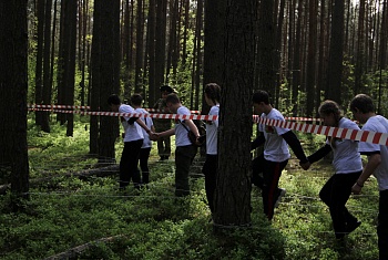 Будущие пограничники состязались на соревнованиях в Сморгонской пограничной группе