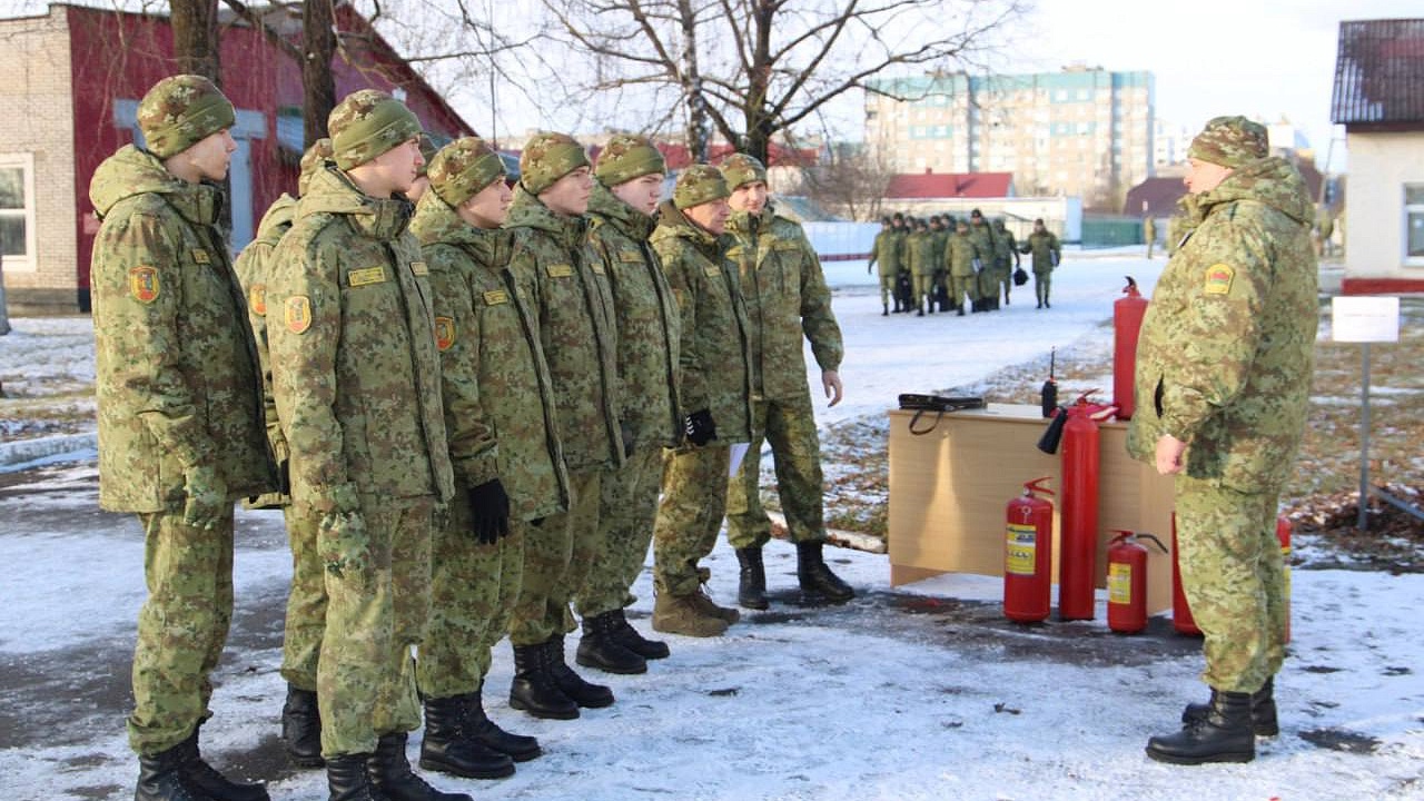 В Лидском погранотряде начался новый учебный год 