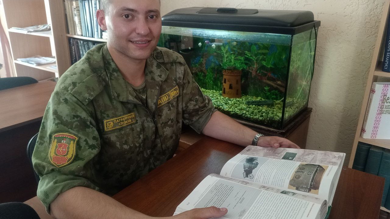 Уроженец Солигорска несет службу на границе Уроженец Солигорска несет службу на границе