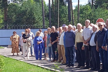 Ветераны-ракетчики посетили Полоцкий пограничный отряд 