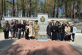 Студенты Белорусского государственного университета культуры и искусств посетили Сморгонскую пограничную группу