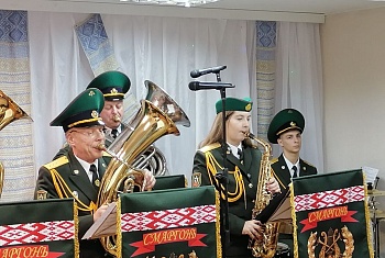 Сморгонские пограничники встретились с жителями агрогородка Гроди Ошмянского района