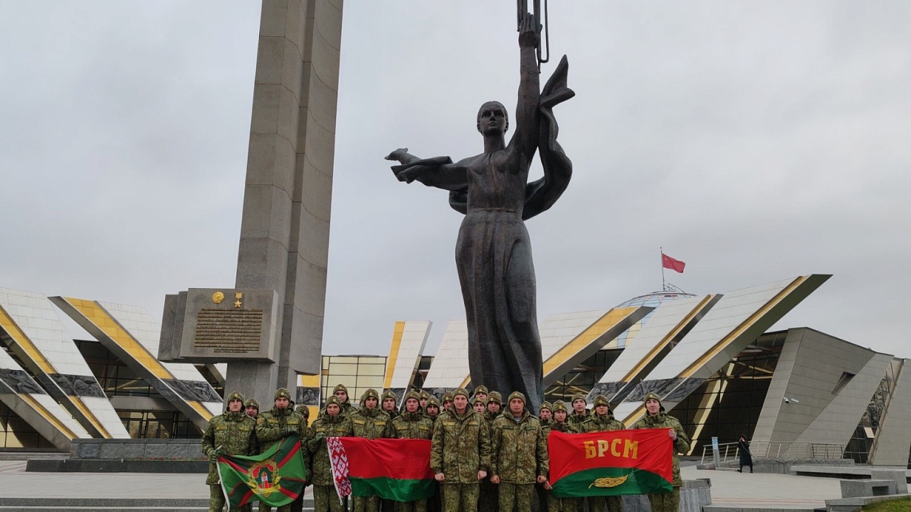 Военнослужащие ЦПС МТО посетили музей "Истории Великой Отечественной войны"