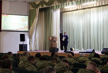 Старший помощник прокурора Сморгонского района встретилась с пограничниками