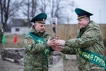 Лельчицкий район с гордостью принял «Эстафету Победы»