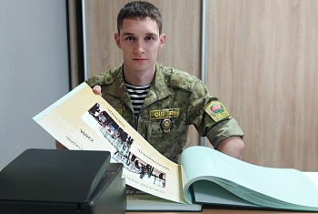 Выпускник Института пограничной службы пополнил ряды Пинского пограничного отряда