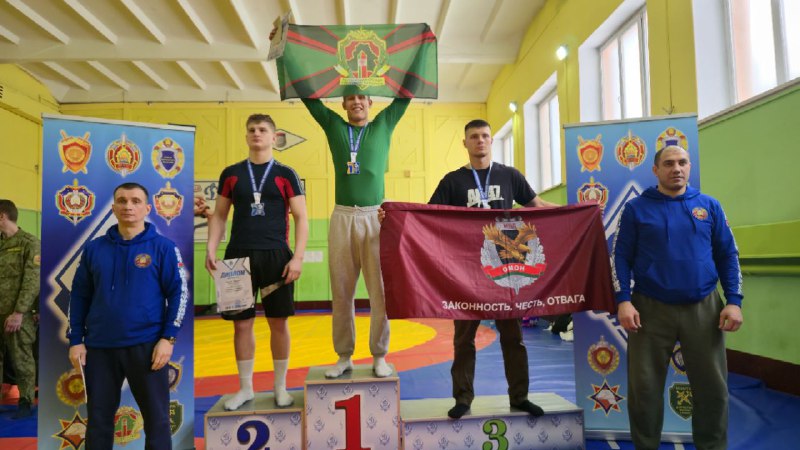 Гомельские пограничники на татами