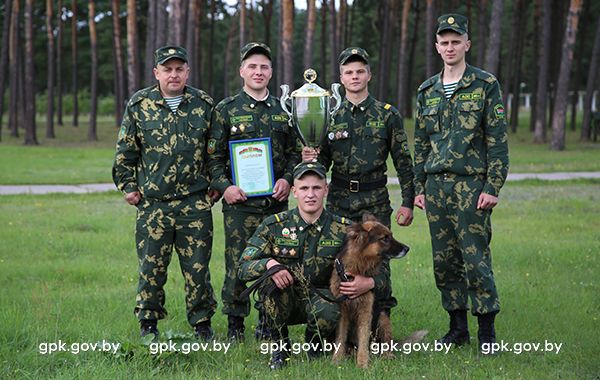 Команда Гродненской погрангруппы стала победителем соревнований на лучшую тревожную группу органов пограничной службы