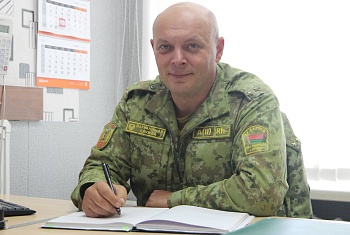 «Честь имею»: торжественный ритуал в Лидском пограничном отряде