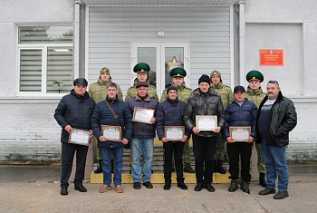 В Поставах состоялась встреча пограничников с добровольными дружинами района