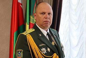 Поздравление Начальника Гомельской пограничной группы с Днем части