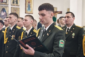 Молодые лейтенанты вступили в офицерское братство