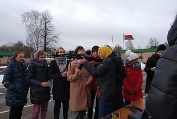Экскурсия на пограничную заставу «Русаки» конюховских школьников