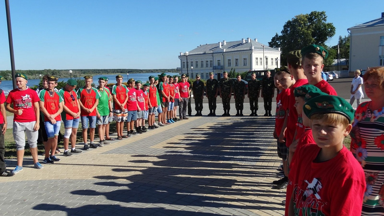 День патриота в лагере. Лагерь в Черемхово.