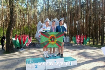 Брестские пограничники показали высокий результат на легкоатлетическом пробеге "Память"