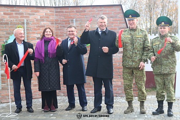 Торжественное открытие ритуальной площадки 