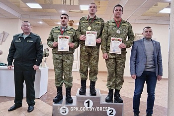 Брестские пограничники стали бронзовыми призерами на чемпионате органов пограничной службы по самбо 