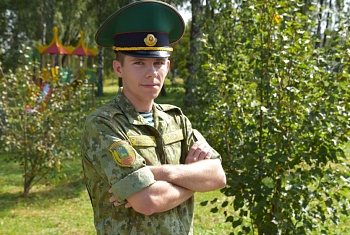 На границе – офицерское пополнение: о жизненных принципах лейтенанта Владислава Морозько