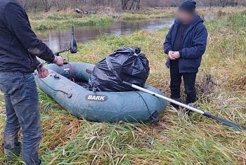 Двое нарушителей на моторной лодке задержаны на границе с Польшей