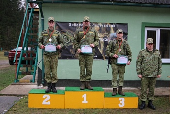 Чемпионат по стрельбе прошел в Сморгонской пограничной группе