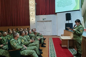 Сморгонские пограничники приняли участие в тематической викторине