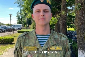 Березовчанин Дмитрий Галабурда достойно несет службу в пограничной группе