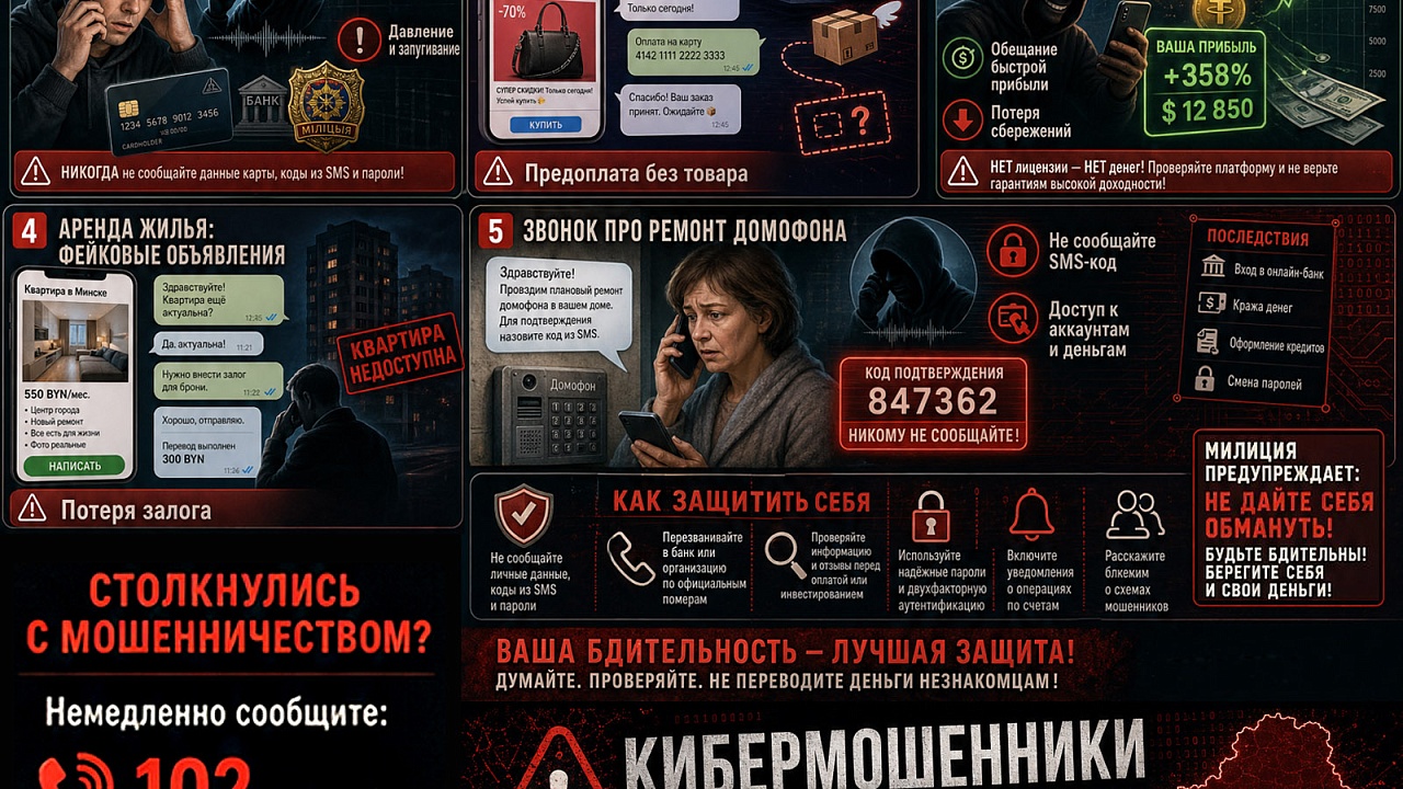 Берегись мошенников! Основы кибербезопасности.