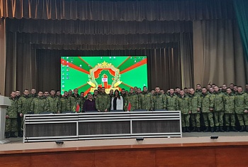 В Брестской пограничной группе состоялась встреча с представителями Союза писателей Беларуси