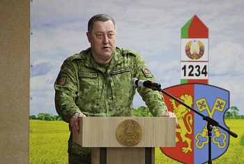 В Лидском пограничном отряде торжественно отметили День защитников Отечества и Вооруженных Сил Республики Беларусь 