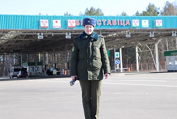 Ирина Янченя нашла себя в пограничной службе