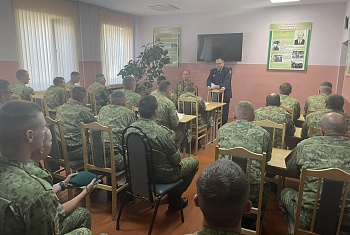 В Гродненской пограничной группе состоялась встреча с представителями Гродненской областной прокуратуры