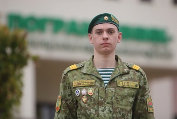 С честью выполнил свой долг: островчанин Никита Захаревский отмечен на самом высоком уровне