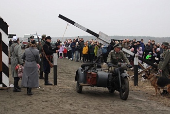 В Лунинецком районе состоялась военно-историческая реконструкция «В память о сожженных деревнях»