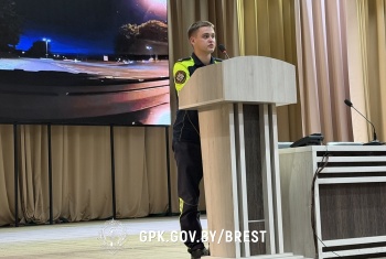 В Брестской пограничной группе прошел Единый день безопасности дорожного движения