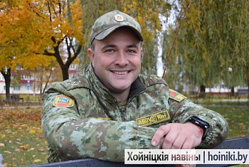 Лучший старший инспектор Гомельской пограничной группы служит в Хойниках