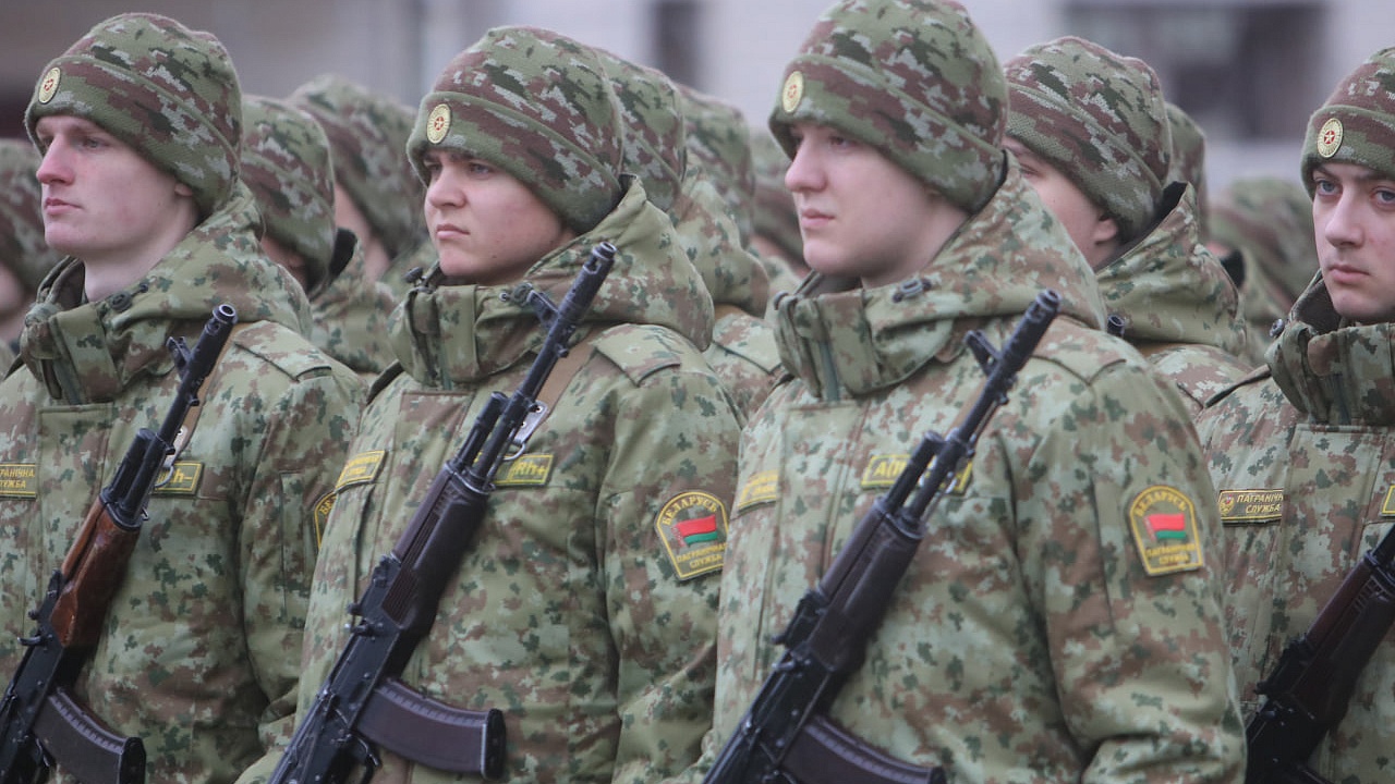 В Гродненской пограничной группе состоялся торжественный ритуал