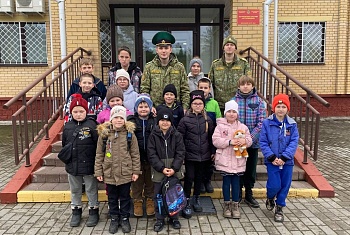 Школьники из Михалишек посетили пограничную заставу «Островецкая»