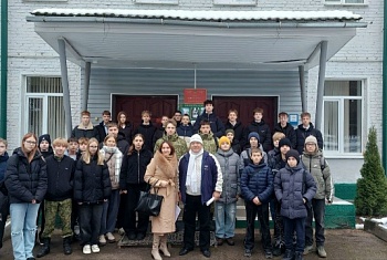 Занятия военно-патриотического клуба прошли на базе Сморгонской пограничной группы