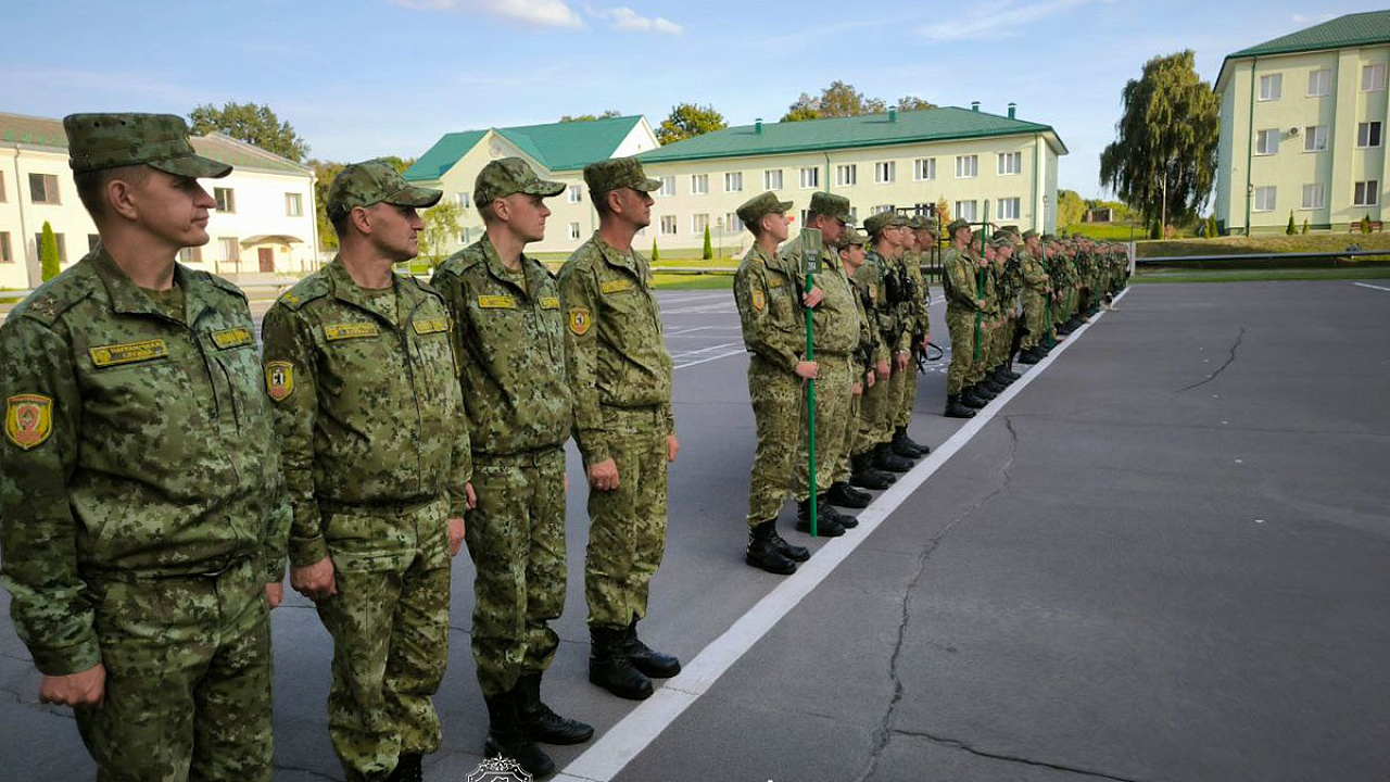 Лучшую тревожную группу среди органов пограничной службы определили в Бресте