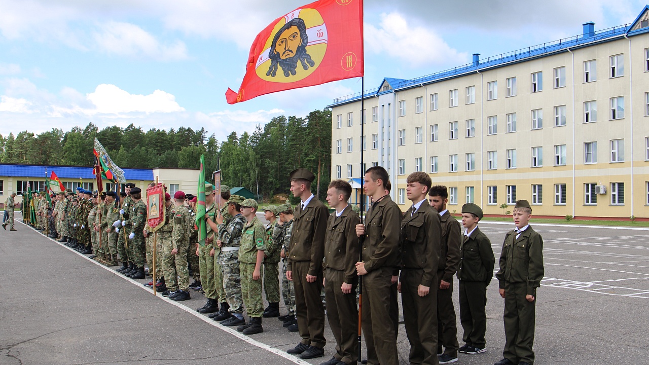 Торжественное закрытие XVIII военно-патриотического слета православной молодежи прошло в Полоцке