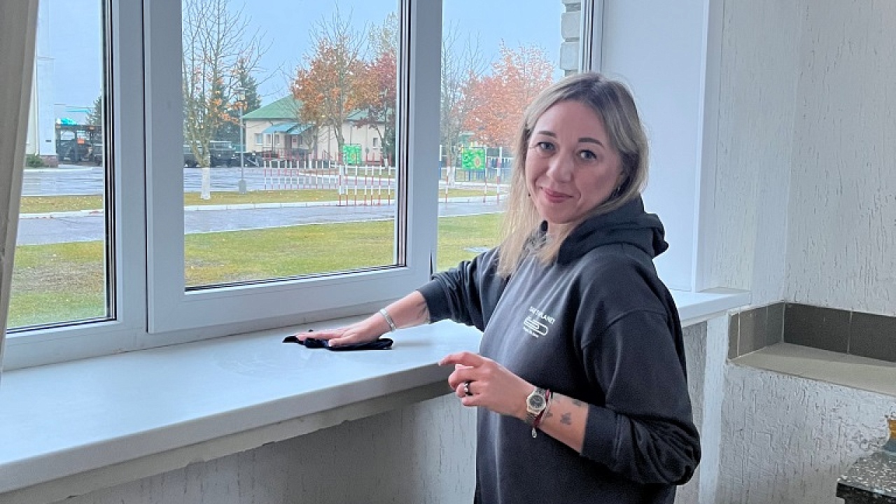 Личный состав государственного учреждения «Группа материально-технического обеспечения» принял участие в республиканском субботнике