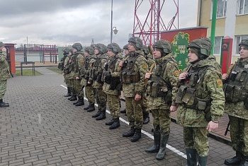 Новобранцы прибыли для прохождения службы на пограничную комендатуру «Речица»
