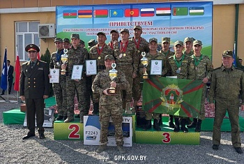 Белорусские пограничники завоевали бронзу на международном чемпионате по троеборью