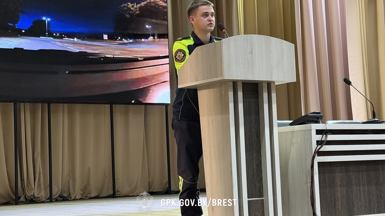 В Брестской пограничной группе прошел Единый день безопасности дорожного движения