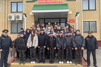«Прорыв» на «Островецкой»: школьники района встретились с пограничниками