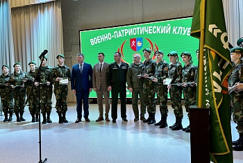 В Смолевичах открыли военно-патриотический клуб «Феникс» 