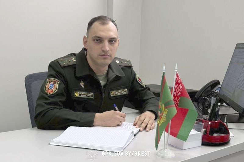 Служат земляки. Уроженец Ганцевичей Артур Ленковец продолжает славные традиции защитников рубежей